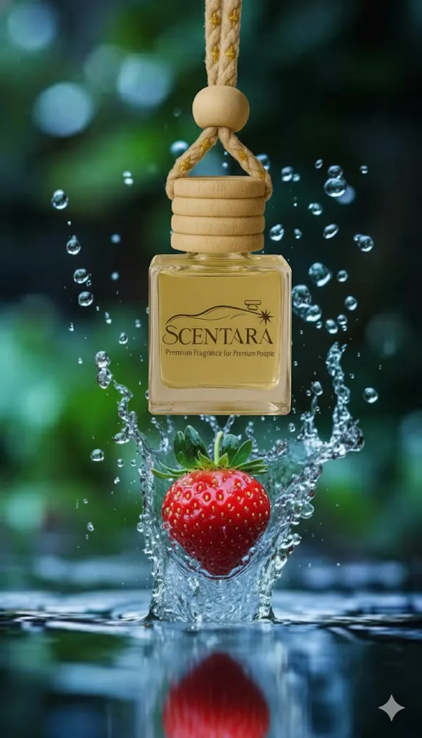 Combo-_"Apple_Fresh"_&_"Strawberry_Splash"_liquid_Car_Freshener/Perfume