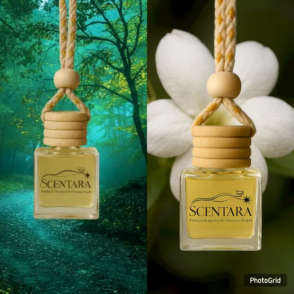Combo-_"Green_Forest"_&_"Jasmine_Bloom"_Liquid_Car_Freshener/Perfume