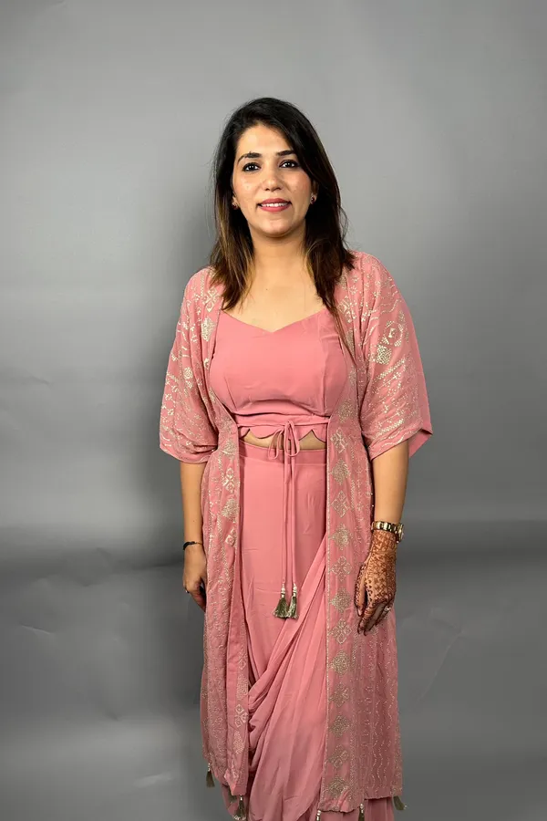 Pink_Elegant_Design_Georgette_Grace_Dress_For_Women