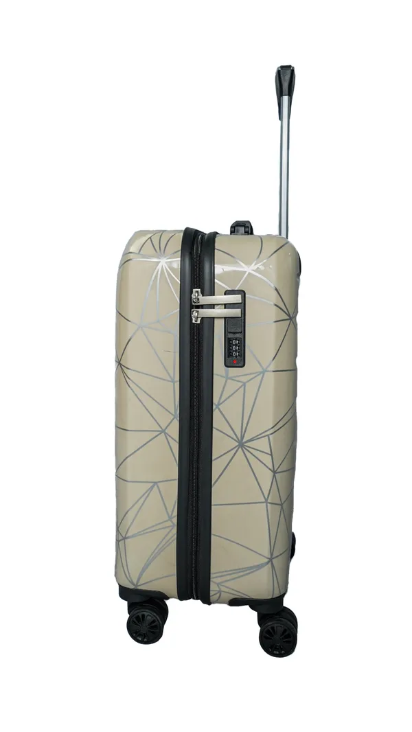 Grey__Polycarbonate_Cabin_Luggage_For_Comfortable_Travel