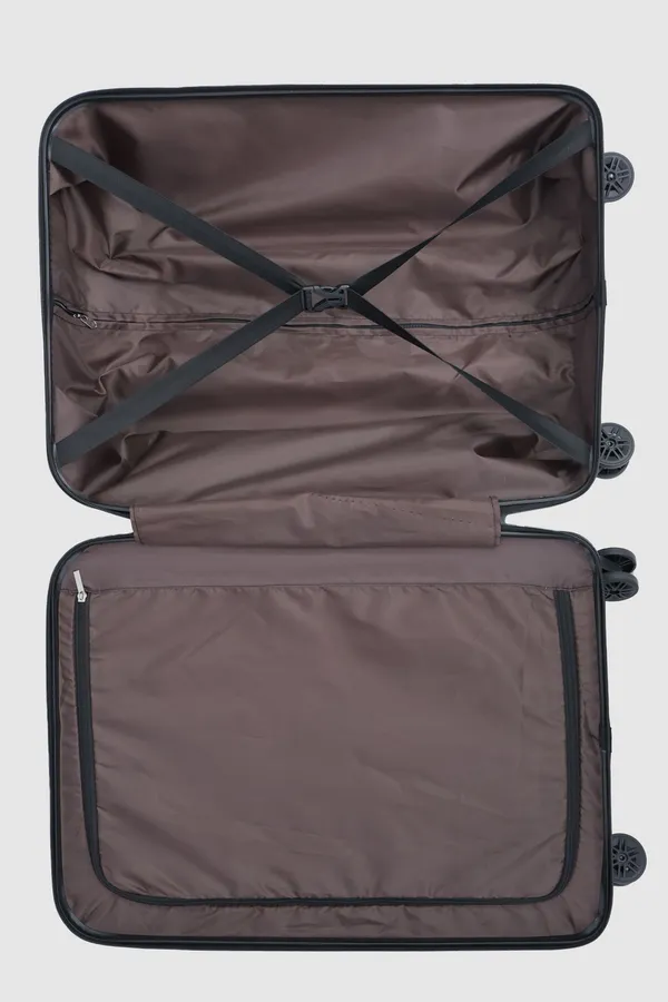 Teal_Acrylonitrile_Butadiene_Styrene_Solid_Check-In_Suitcase_For_Men_&_Women
