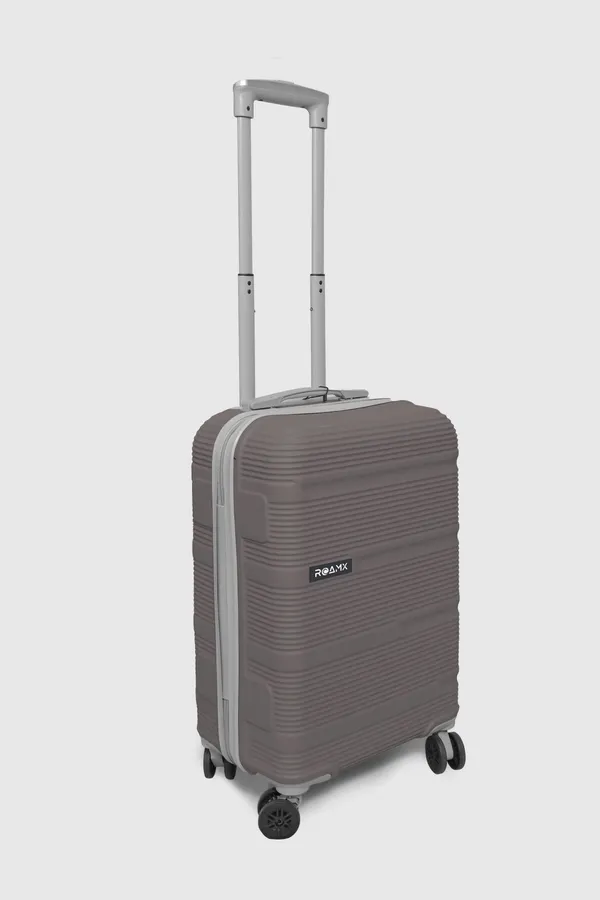 Grey_Acrylonitrile_Butadiene_Styrene_Solid_Check-In_Suitcase_For_Men_&_Women