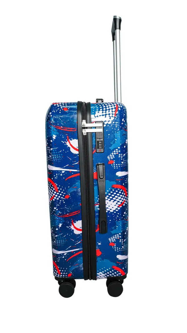 Blue_Polycarbonate_Cabin_Luggage_For_Comfortable_Travel