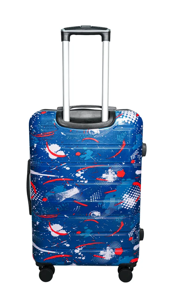 Blue_Polycarbonate_Cabin_Luggage_For_Comfortable_Travel