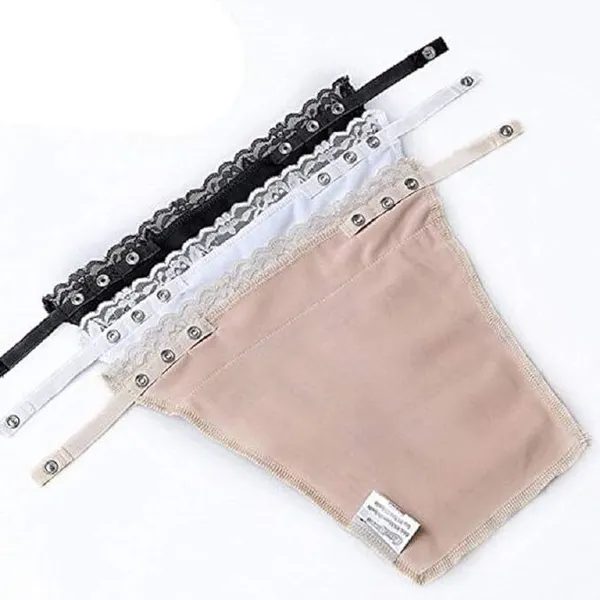 Black,_White_&_Skin_Embroidered_Mock_Clip-On_Camisole_For_Women