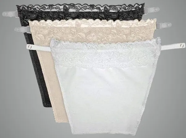 Black,_White_&_Skin_Embroidered_Mock_Clip-On_Camisole_For_Women