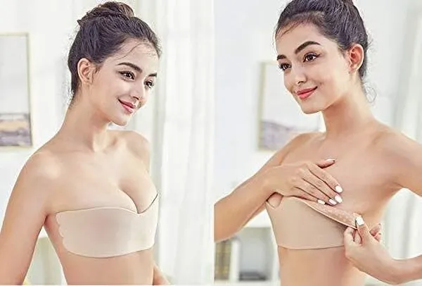 Skin_Nylon,_Polyester_Wirefree_Strapless_Full_Coverage_Stick-On_Bra_For_Women