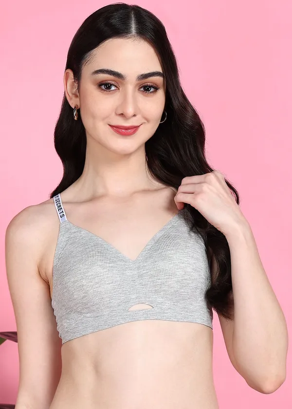 Grey_Nylon,_Polyester,_Cotton_Wirefree_Regular_Full_Coverage_Sports_Bra_For_Women