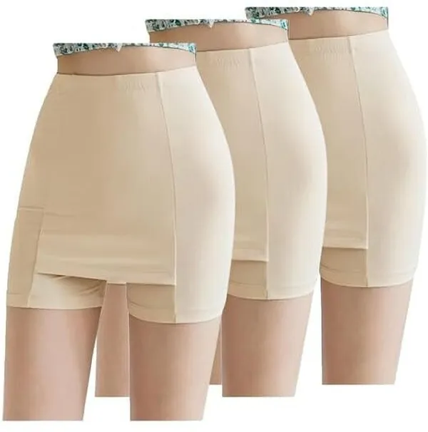 Skin_Double-Layer_Front_Crotch_Ice_Silk_Safety_Shorts