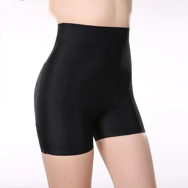 Black_Solid_Polyamide,_Elastane,_Elastane_Shaper_Brief_For_Women