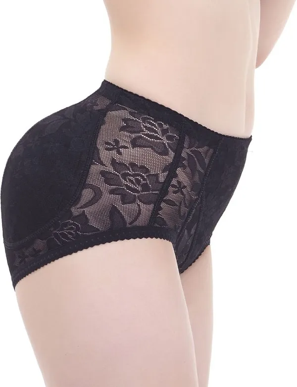 Black_Solid_Cotton_Body_Shaper_For_Women