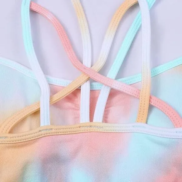 Multicolor_Nylon,_Polyester,_Cotton_Wirefree_Crossback_Full_Coverage_Sports_Bra_For_Women