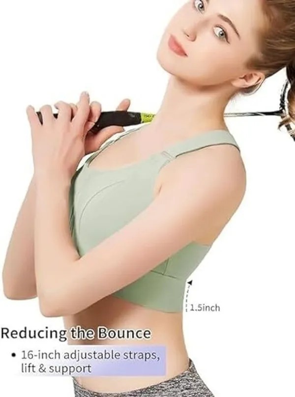 Light_Green_Nylon_Wirefree_Crossback_Full_Coverage_Sports_Bra_For_Women
