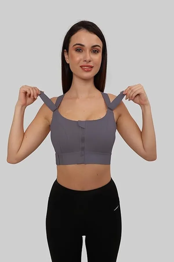 Purple_Nylon_Wirefree_Crossback_Full_Coverage_Sports_Bra_For_Women