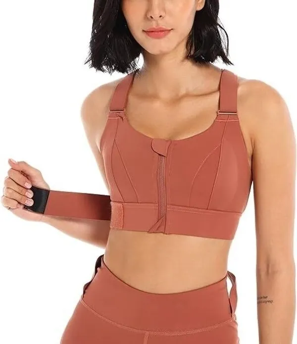 Coral_Nylon_Wirefree_Crossback_Full_Coverage_Sports_Bra_For_Women