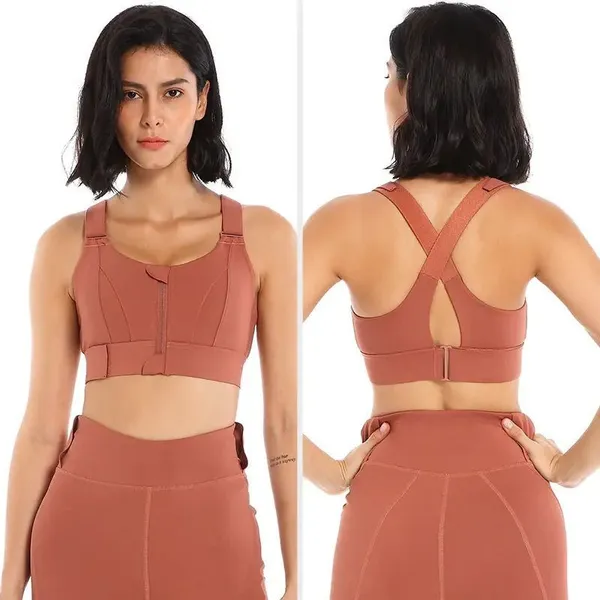 Coral_Nylon_Wirefree_Crossback_Full_Coverage_Sports_Bra_For_Women