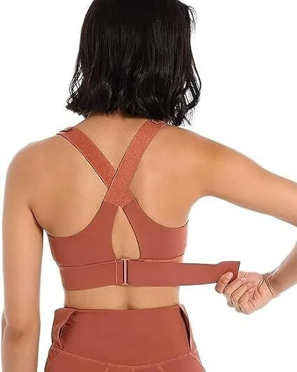 Coral_Nylon_Wirefree_Crossback_Full_Coverage_Sports_Bra_For_Women