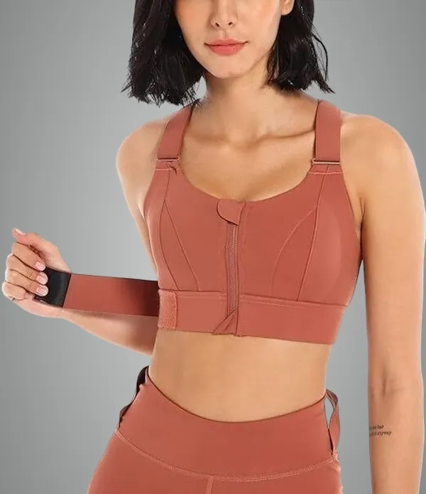 Coral_Nylon_Wirefree_Crossback_Full_Coverage_Sports_Bra_For_Women