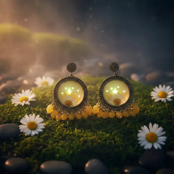 Yellow_Gold_Daisy_Earring