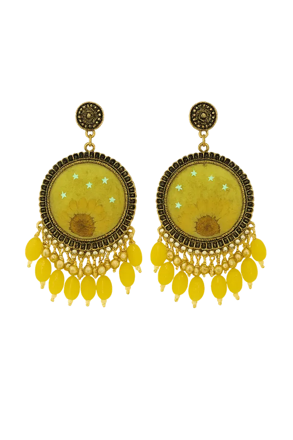 Yellow_Gold_Daisy_Earring