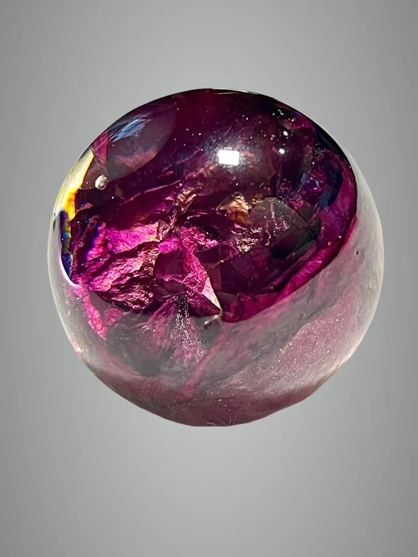 Pink_Resin_Rose_Paperweight_Sphere