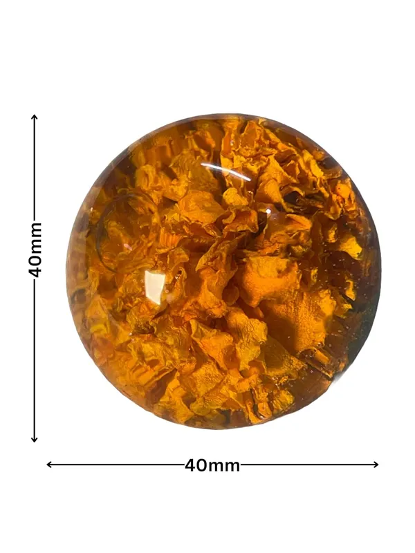 Orange_Resin_Rose_Paperweight_Sphere
