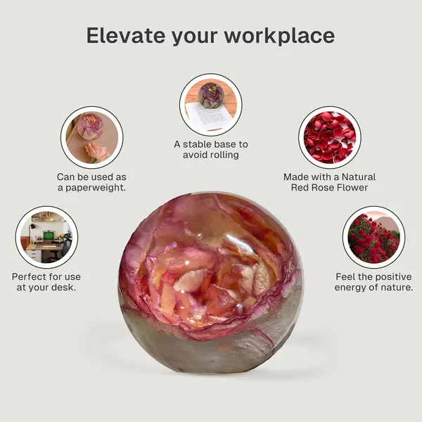 Pink_Resin_Rose_Paperweight_Sphere