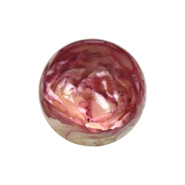 Pink_Resin_Rose_Paperweight_Sphere