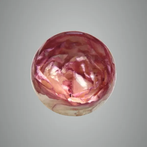 Pink_Resin_Rose_Paperweight_Sphere