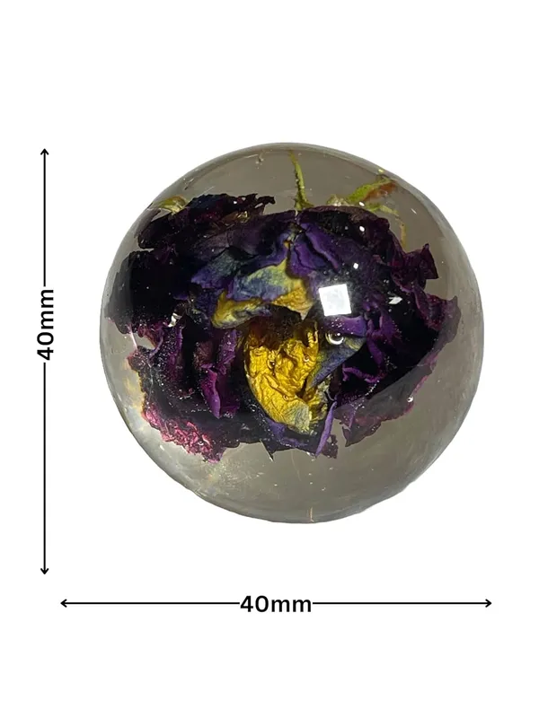 Multicolor_Resin_Rose_Paperweight_Sphere