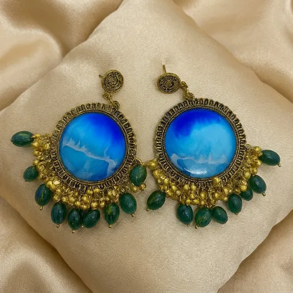 Green_Ocean_Earring_For_Women