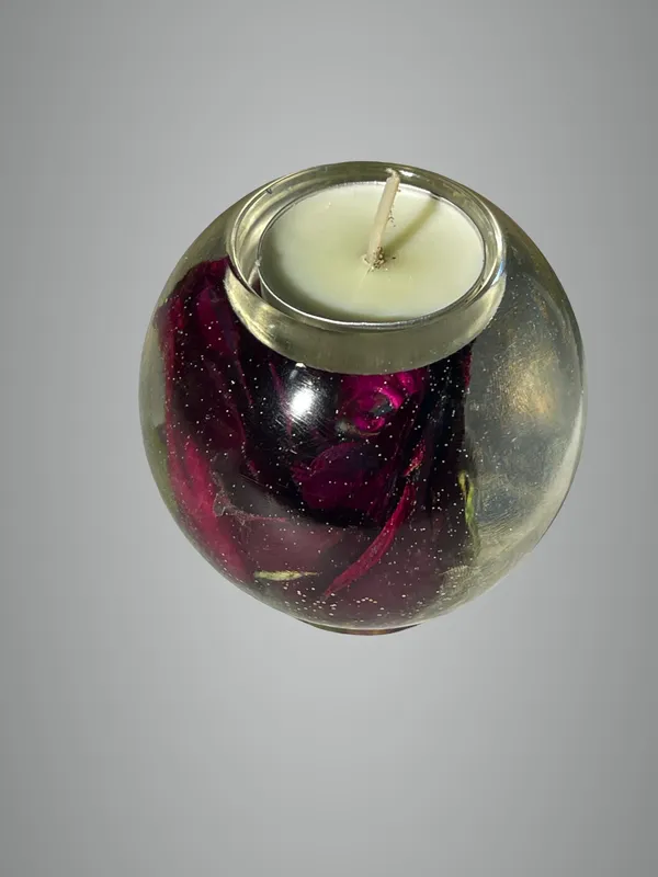 Red_Resin_T-Light_Holder_With_Real_Rose_64_MM
