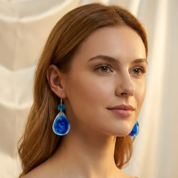 Blue_Resin_Drop_Earrings_For_Women
