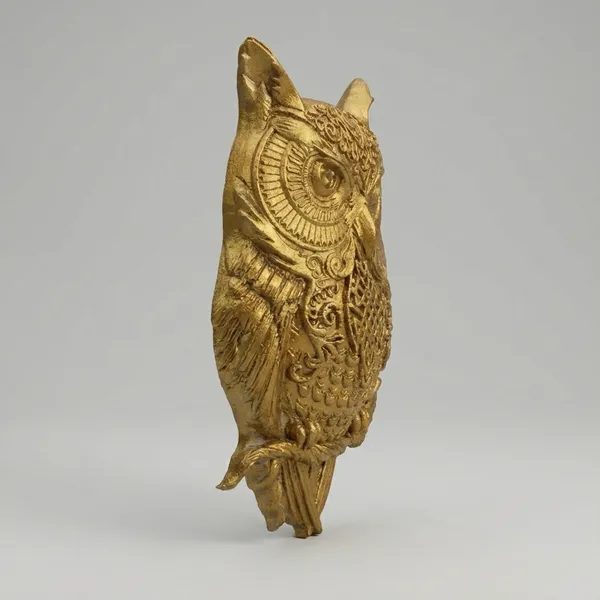 Gold_Resin_Owl_Sculpture_Paperweight
