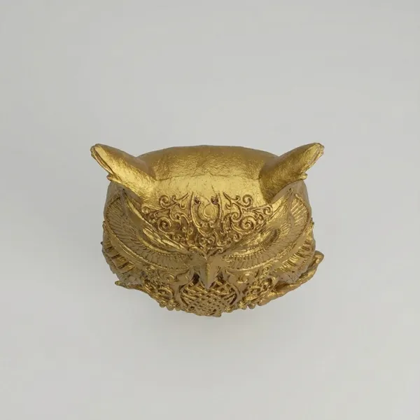 Gold_Resin_Owl_Sculpture_Paperweight