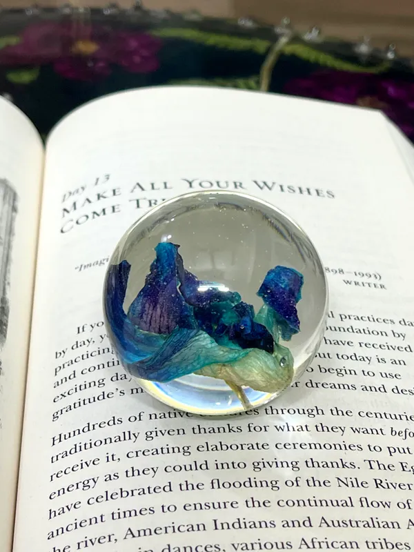 Blue_Premium_Orchid_Paperweight