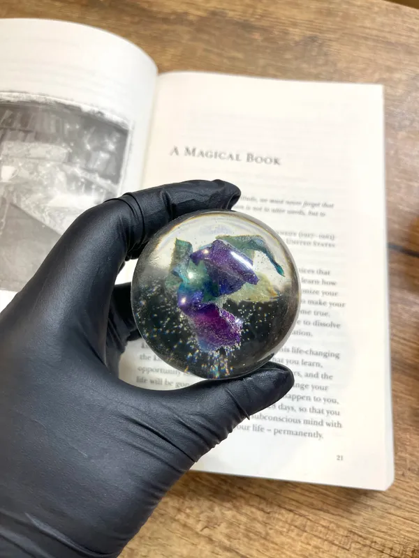 Blue_Premium_Orchid_Paperweight