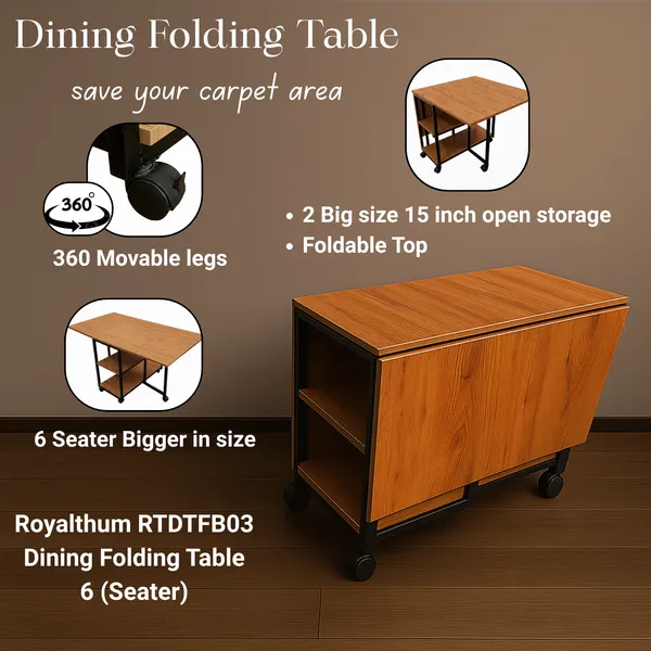 Dining_Folding_Table_(6_Seater)_Meak_Wood_fininsharble_GoldT