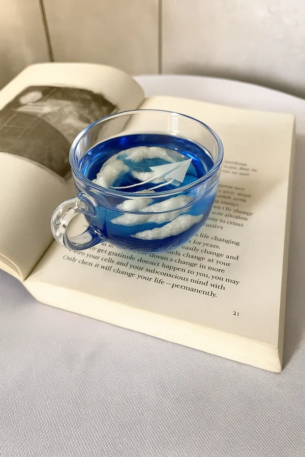 Blue_Unique_Resin_Paper_Airplane_Design_Desk_Paperweight