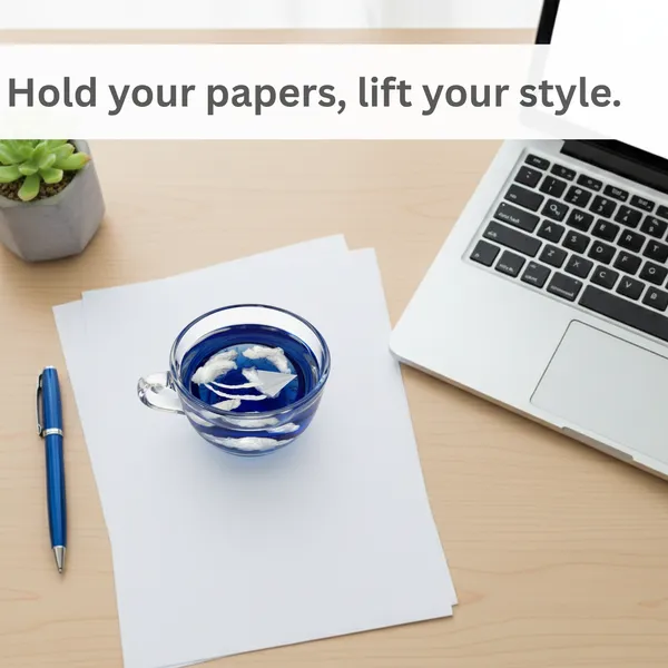 Blue_Unique_Resin_Paper_Airplane_Design_Desk_Paperweight