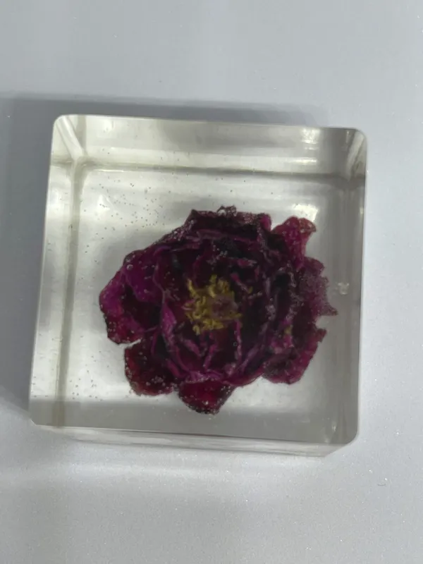 Red_Resin_Cube_Rose_Paperweight_38_MM_Small