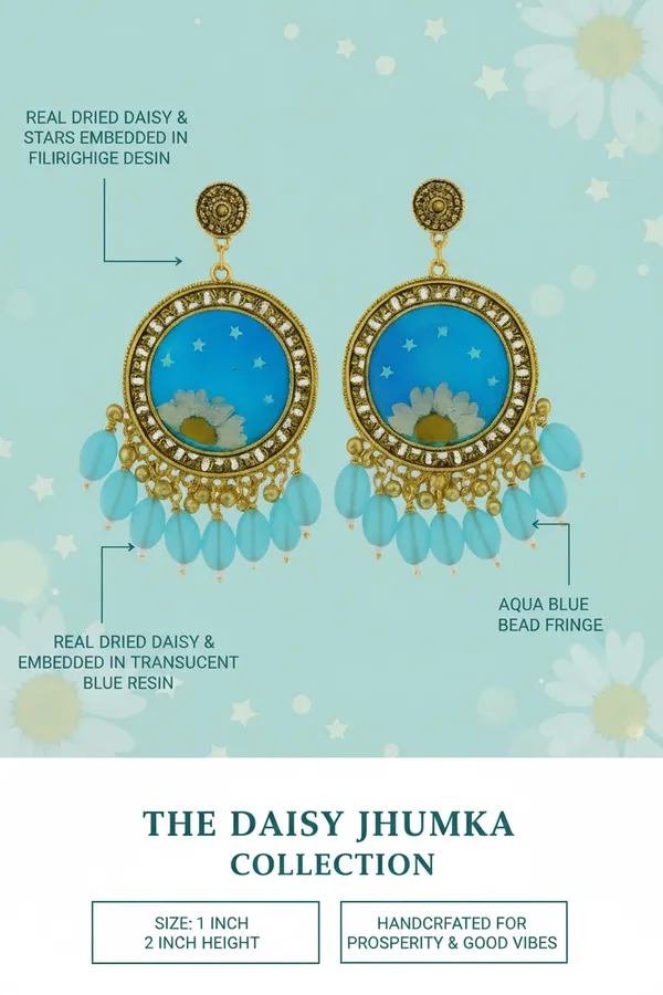 Translucent_green_daisy_earring
