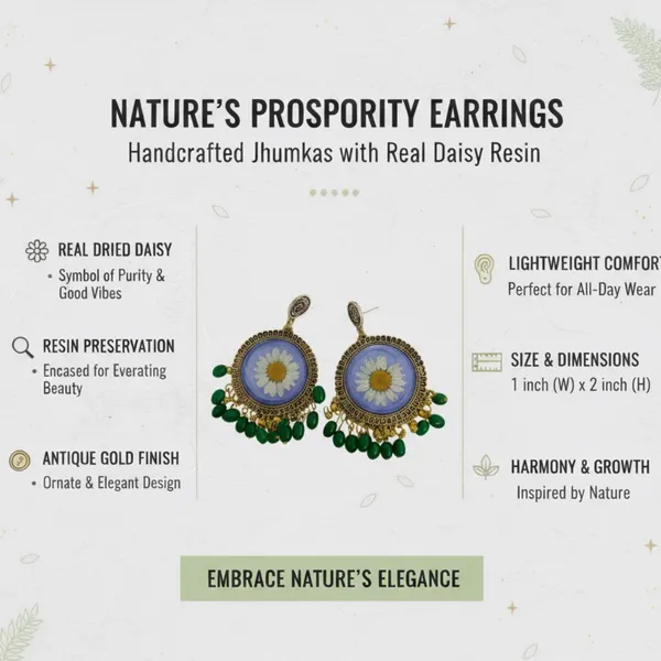 Green_Gold_Daisy_Earring