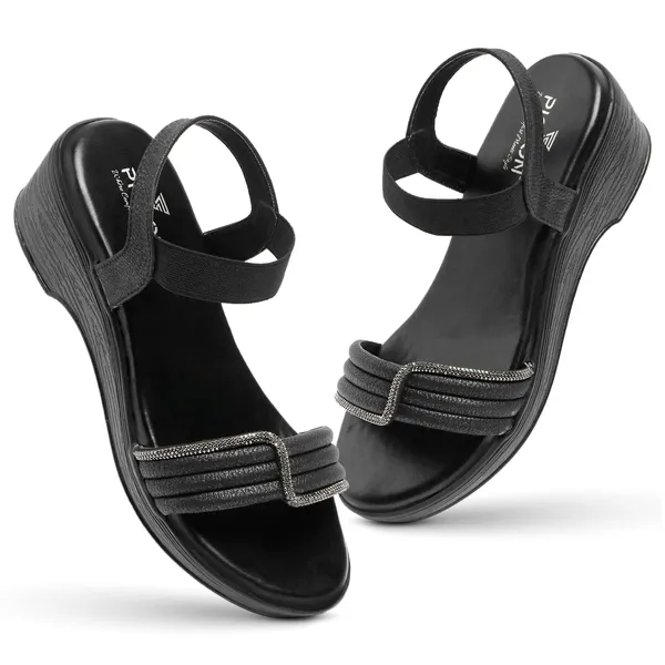 PICSON_Women_Comfortable_Wedge_Sandal_|_Premium_Quality_Heel_with_Extra_Soft_Insole