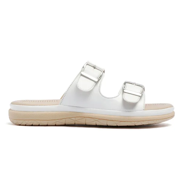 PICSON_Women_Stylish_Double_Buckle_Slides_|_Premium_Look_&_Extra_Soft_Cushion_Flats_Sandal