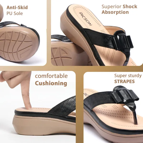 PICSON_Thong_Sandals_with_Wedge_Heel_|_Ultimate_Comfort_and_Premium_Quality