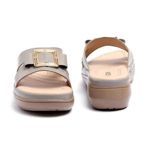 PICSON_Comfortable_Slide_Sandal_|_Gold_Buckle_Detail_with_Extra_Soft_Cushioning