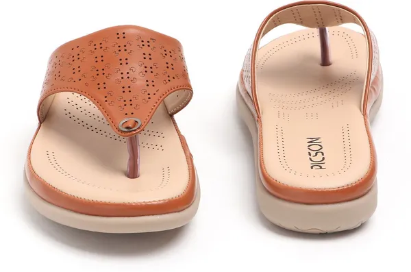 Tan_Synthetic_Leather_Premium_Slip-On_For_Women