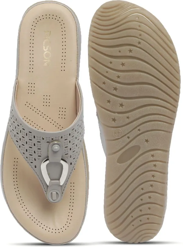 Grey_Synthetic_Leather_Premium_Slip-On_For_Women
