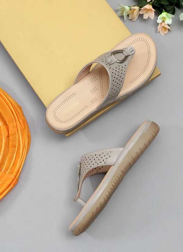 Grey_Synthetic_Leather_Premium_Slip-On_For_Women